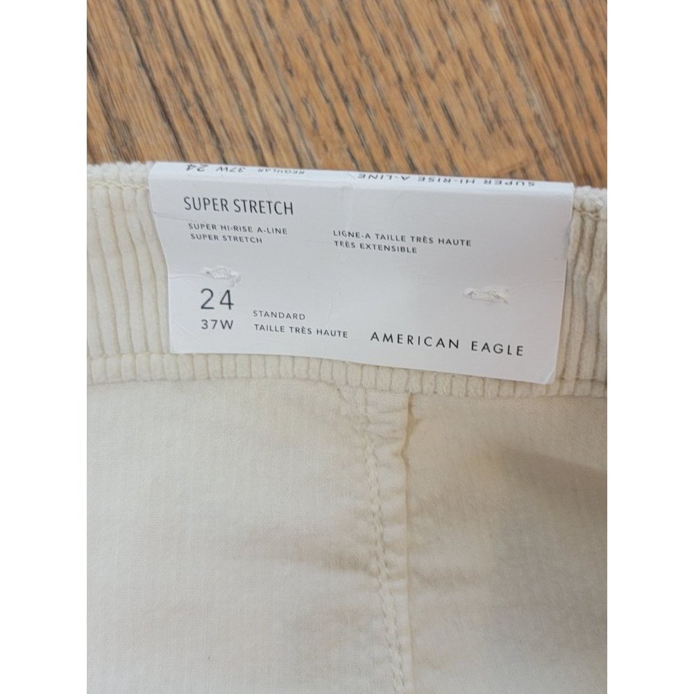 American Eagle corduroy skirt, sz 24W - Picture 6 of 7